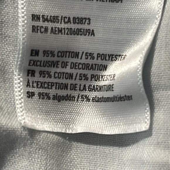 AMERICAN EAGLE Light Wash Distressed Blue Denim Mini Skirt Size 4 - Picture 8 of 8